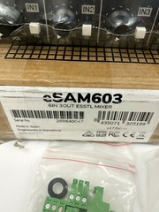 Ecler eSAM603 Essential Mixer 6in 3out Rackmixer 19″ 1U 2x 3-Band EQ Black