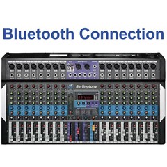 Berlingtone BR-16MX- 16 Channel Professional Bluetooth Studio Audio Mixer