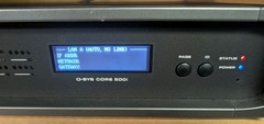 QSC Q-SYS Core 500i Integrated System Processor With Dante CDN64 Card