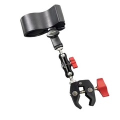 Multiple Angle Rotating Clamp Mount For Microphones Flashlight And Small