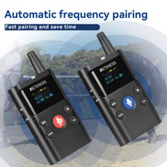 Retekess TT126 Two-Way Tour Guide System Mic Transmitter 5 Receivers Training
