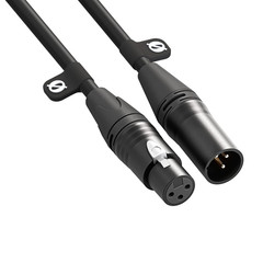 XLR-3 Premium XLR Cable (3M, Black)