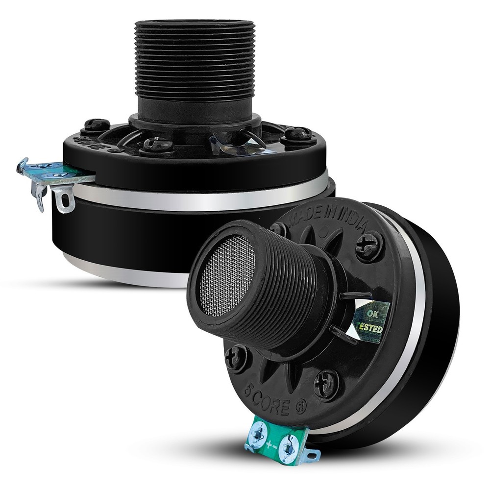 5 Core Horn Speaker 1″ Audio Tweeter Compression 200W Phenolic Diaphragm 8 Ohm