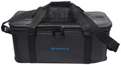 Rockville RRB40 4U Rack Bag Double-Sided Case, 12″ Depth, Shoulder 12″, Black