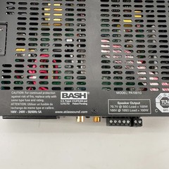 Atlas Sound PA1001G 100W Mixer Amplifier 70.7V/100V Commercial Audio Amp Tested