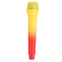 Microphone Gradient Color Lightweight Plastic Mic Prop For Speech AJWK