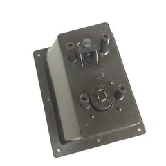 Plastic Jack Plate W/ Metal Pannel SpeakON NL4 For PA Speaker Cabniet 148x119mm