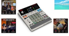 Standalone MPC Sample Sampler with USB-C, Rechargeable Battery & Built-in Mic