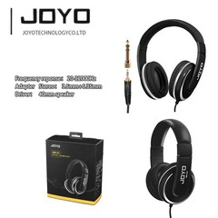 JOYO Over Ear Headphones Wired Studio Headphones with 1/4 to 3.5mm Jack（OP）