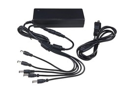 DC Power Adapter 12V 5A 5-Way Splitter Multiple Conversion Heads Converter Unit