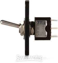 Switchcraft EHTSLBPKG EH Series Toggle Switch Locking DPDT – Black flange