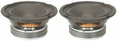 NEW (2) 6″ Woofer Guitar Cabinet Practice Amp Speakers Replacement 8ohm six inch