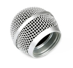 2 Pack Replacement Ball Head Mesh Microphone Grille For Shure PG28 PG58 PG48 Mic