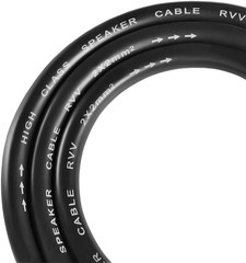 100FT Pro 12AWG Patch Speaker Cord Speakon To 1/4 Inch Cable Heavy Duty Single