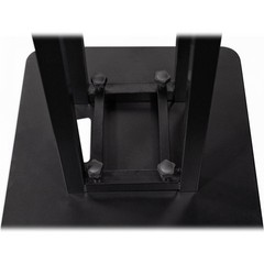 (1) Rockville Black Adjustable Totem Speaker Stand For Peavey Dark Matter DM 115