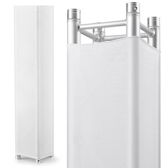 Hahafelt 2 Pcs White Truss Cover Fits 6.56 ft x 12 in x 12 in,