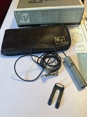 Electro Voice Co90 Minuture Condenser Lavalier, Lapel Microphone With Case LO-Z