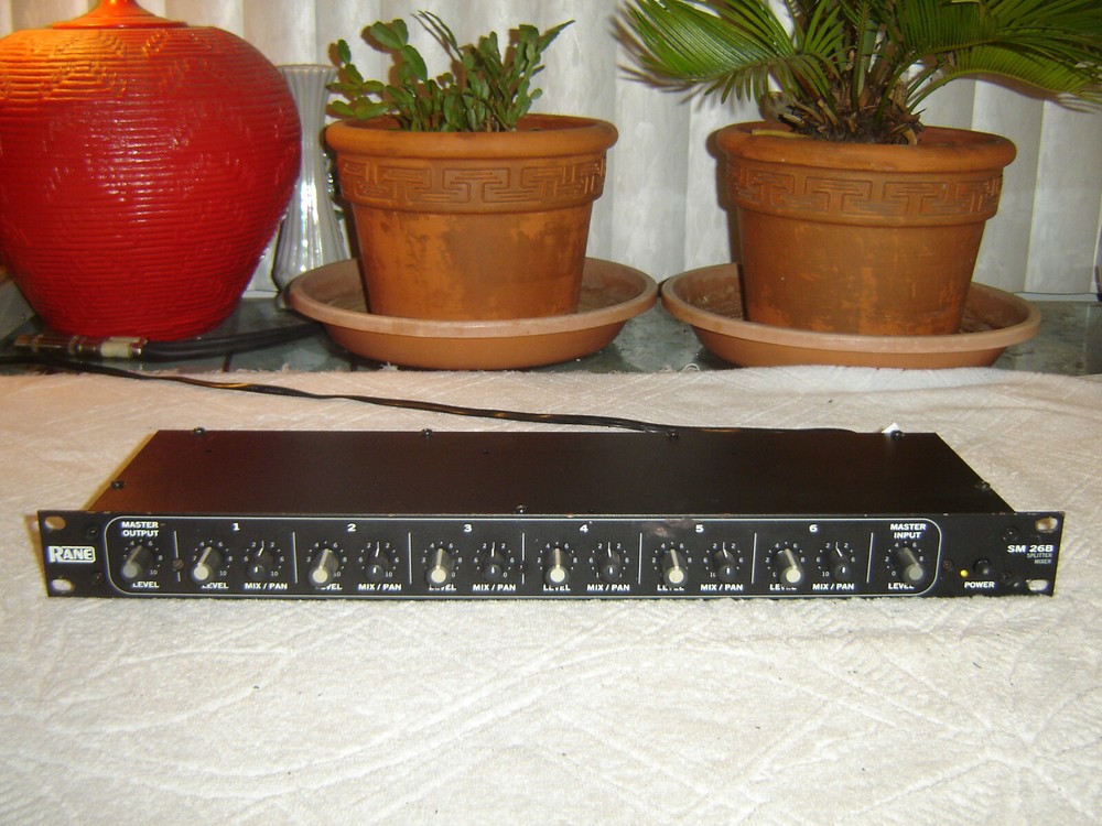 Rane SM26B, Splitter Mixer, Early Version, Vintage Rack