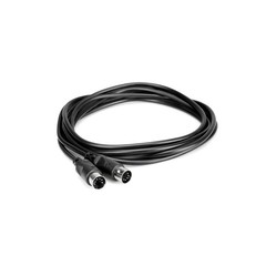 Hosa MID-325BK Standard MIDI Cable 25ft – Black