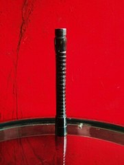 Vintage 1980’s Atlas GN-6 microphone 6 inch ebony gooseneck Shure Turner # 1