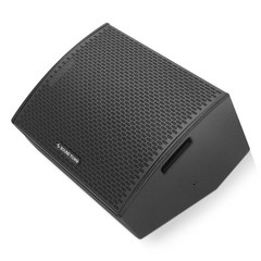 Sound Town 10″ Powered 2-Way Stage Monitor Speaker for Live Sound (CARME-S10MPW)