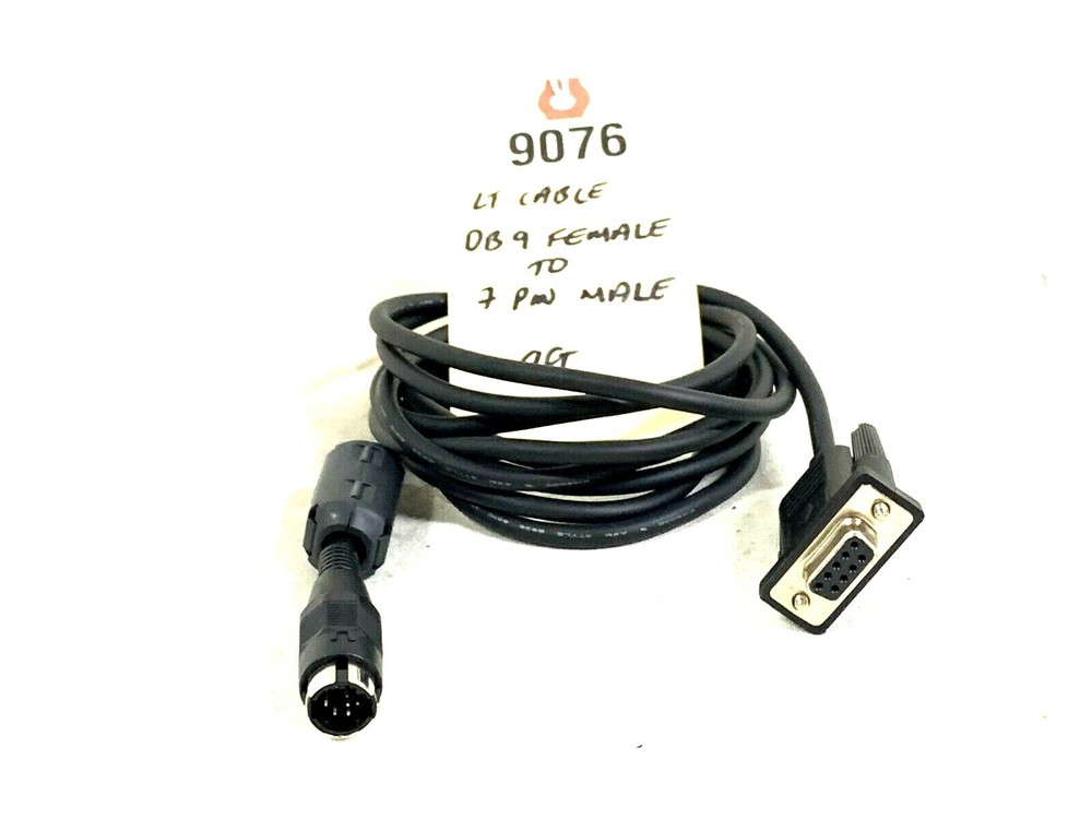 LT CABLE 9FT DB9 FEMALE TO 7 PIN MALE DB- TO 7 PIN CABLE #9076 (ONE)