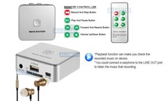 Digital Audio Recorder Player With USB Port + SD Card Slot + IR Remote