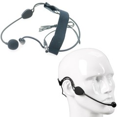 PGA33 Cardioid HeadWorn Headset Condenser Microphone 4-Pin Locking for Shure …