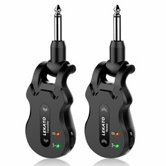 LEKATO 5.8G 2.4G Wireless Guitar Transmitter Receiver for Guitar Bass Keyboard