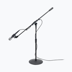 On-Stage MS9417 Kick Drum/Amp Telescoping Microphone Boom Stand,Black