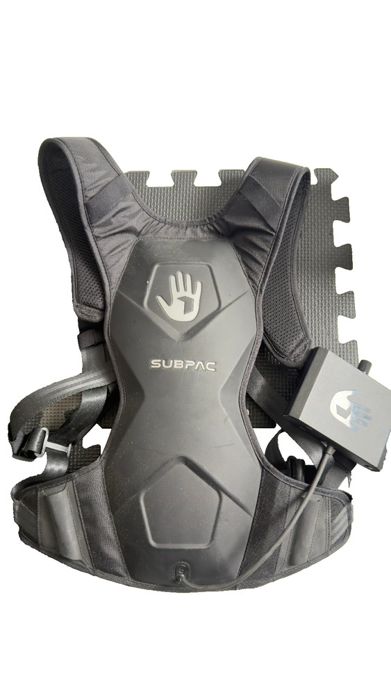 SUBPAC M2X Tactical Bass Wearable Physical Audio System – Tested Working