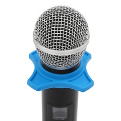 Wireless Microphone System Four Handheld Mics Set 65.62ft Practical Receiver