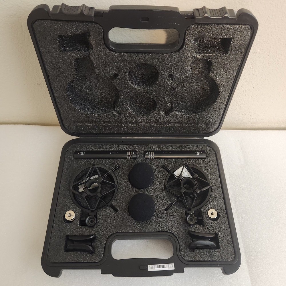 Warm Audio WA-84 Stereo Pair Small-diaphragm Condenser Microphones + Case Mounts