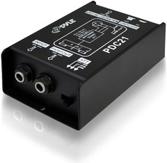 Caja De Audio De Inyeccion Directa Premium Pyle – Eliminador De Zumbidos De U…