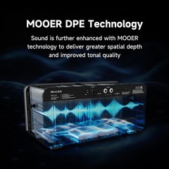 MOOER F40i Li Smart Guitar Amp 40W Touching Screen, Audio Separator, White