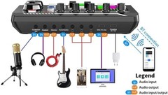 Home Studio Recording Kit Music Package Bundle Mixer Condenser Equipment Podcast