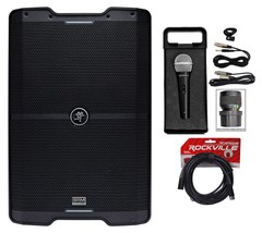 Mackie SRM210 V-Class 10” 2000w Powered PA DJ Speaker w/Bluetooth+Microphone