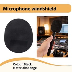 High-Density Foam Mic Cover Windscreen fits Clear Audio Recording Accessories