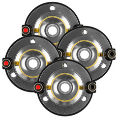 4x DS18 GTX1VC 1″ Voice Coil Replacement Diaphragm 4-ohm – Fits GTX1