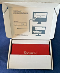 Focusrite Scarlett 2i2 – 3rd Gen – New unused in box w/ USB cable