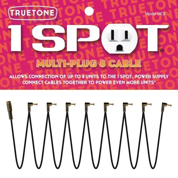 Truetone 1 Spot MC8 Multi-Plug 8 Cable Set