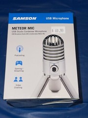 Samson Meteor Condenser Wired – USB Professional Microphone