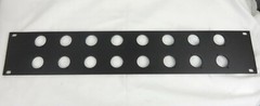 BGW Systems 2 RU 19in, 16 XLR Panel – New Old Stock, Free Shipping