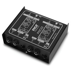 -PRO Premium Direct Injection Audio Box – Passive DI Unit Hum Eliminator W/ Inpu