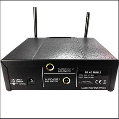 AKG WMS 40 MINI2 Dual Handheld Microphone Wireless Mic System US25 A/C