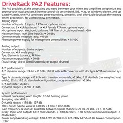 2 IN 6 OUT Digital Audio Processor Equalization & Loudspeaker Management System