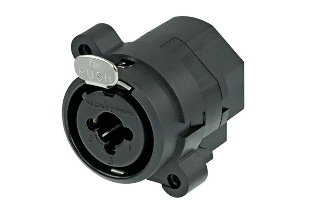 Neutrik NCJ10FI-S Combo 3-Pin XLR/1/4 Inch Stereo receptacle w/Switching Ground