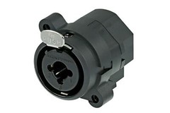 Neutrik NCJ10FI-S Combo 3-Pin XLR/1/4 Inch Stereo receptacle w/Switching Ground