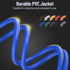 XLR to XLR Cables 6ft 10 Pack, DMX Cable 3-Pin Microphone Male Female Cables …
