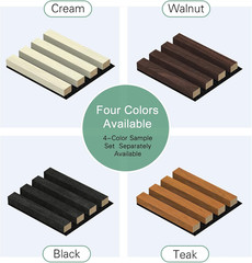 Acoustic Wood Slat Wall Panels – Noise-Reducing & Eco-Friendly Decor